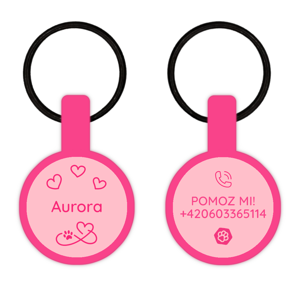 Woofit Tag Mini Amore