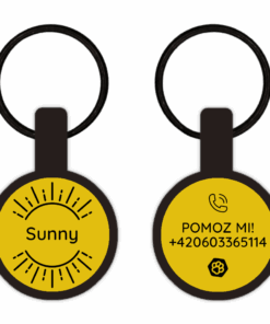 Woofit Tag Mini Sunshine